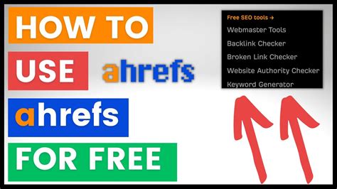 arhef|free ahrefs.